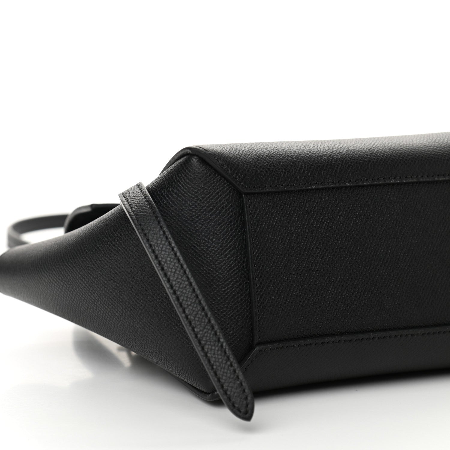 Celine Grained Calfskin Nano Belt Bag Black 9 of 10