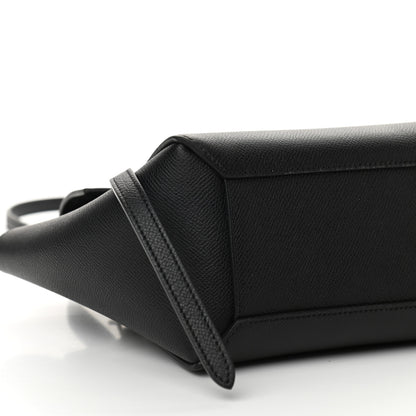 Celine Grained Calfskin Nano Belt Bag Black 9 of 10