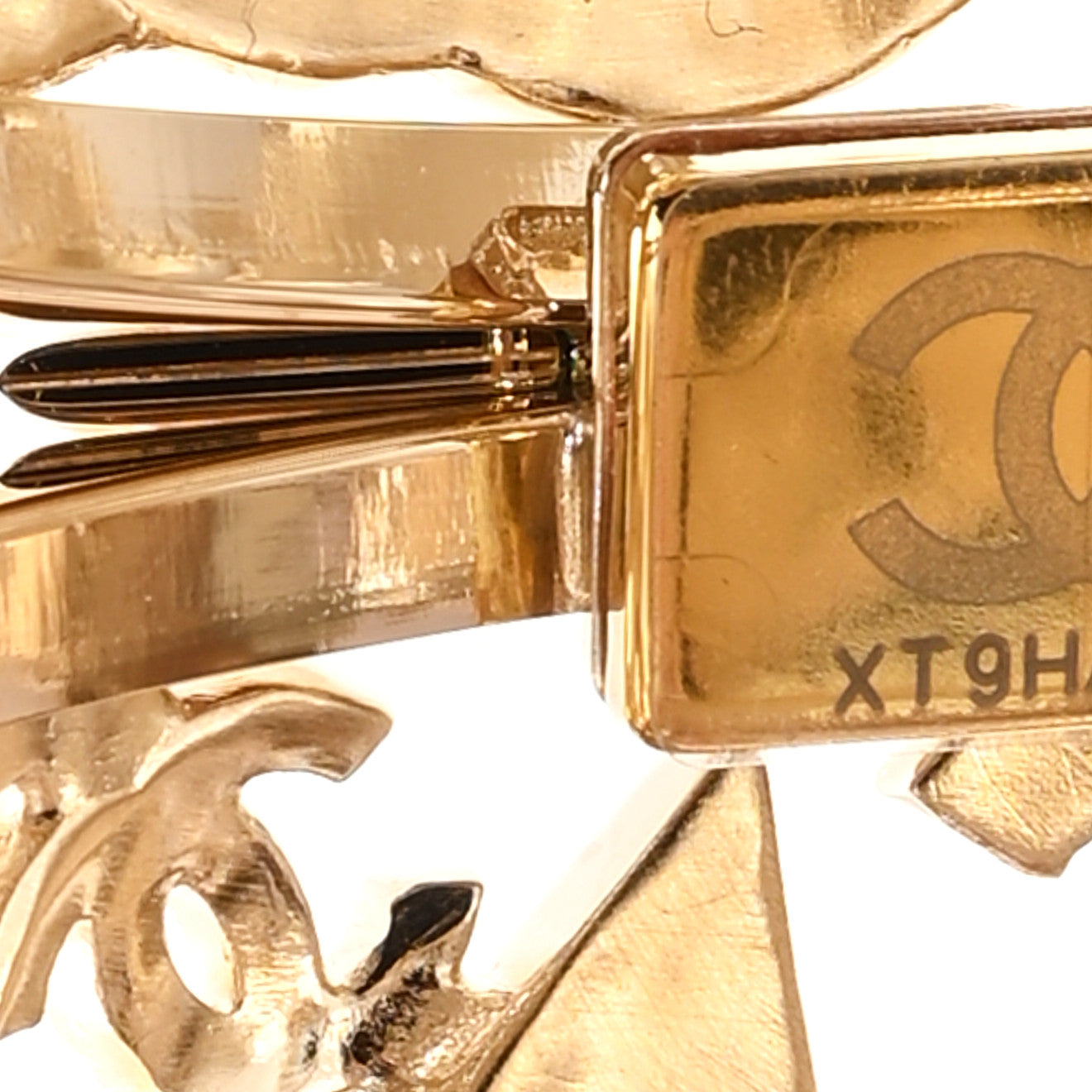 Chanel Metal Strass Crystal Sphere Minaudiere Clutch Gold 8 of 12