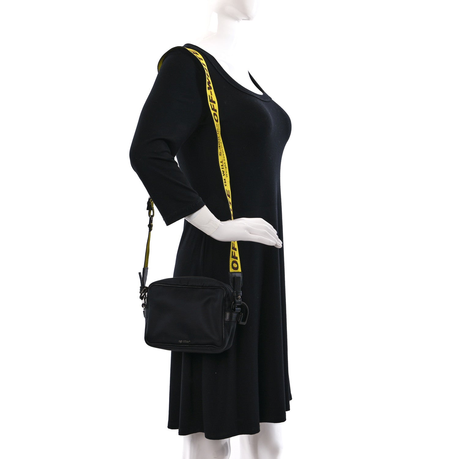 Off-White Nylon Camera Bag Black 2 of 9