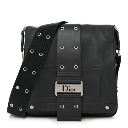 Christian Dior Calfskin Street Chic Messenger Black 1 of 13