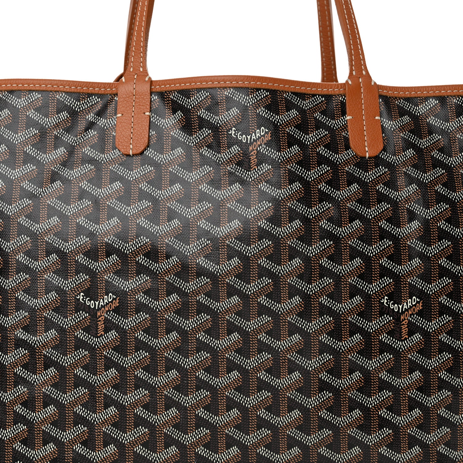 Goyard Goyardine Saint Louis PM Black Gold 9 of 13