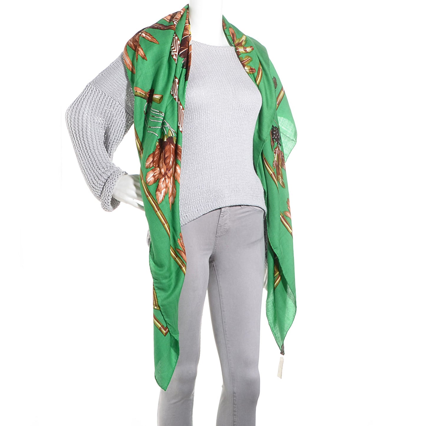 Cashmere Silk Brazil Shawl GM 140