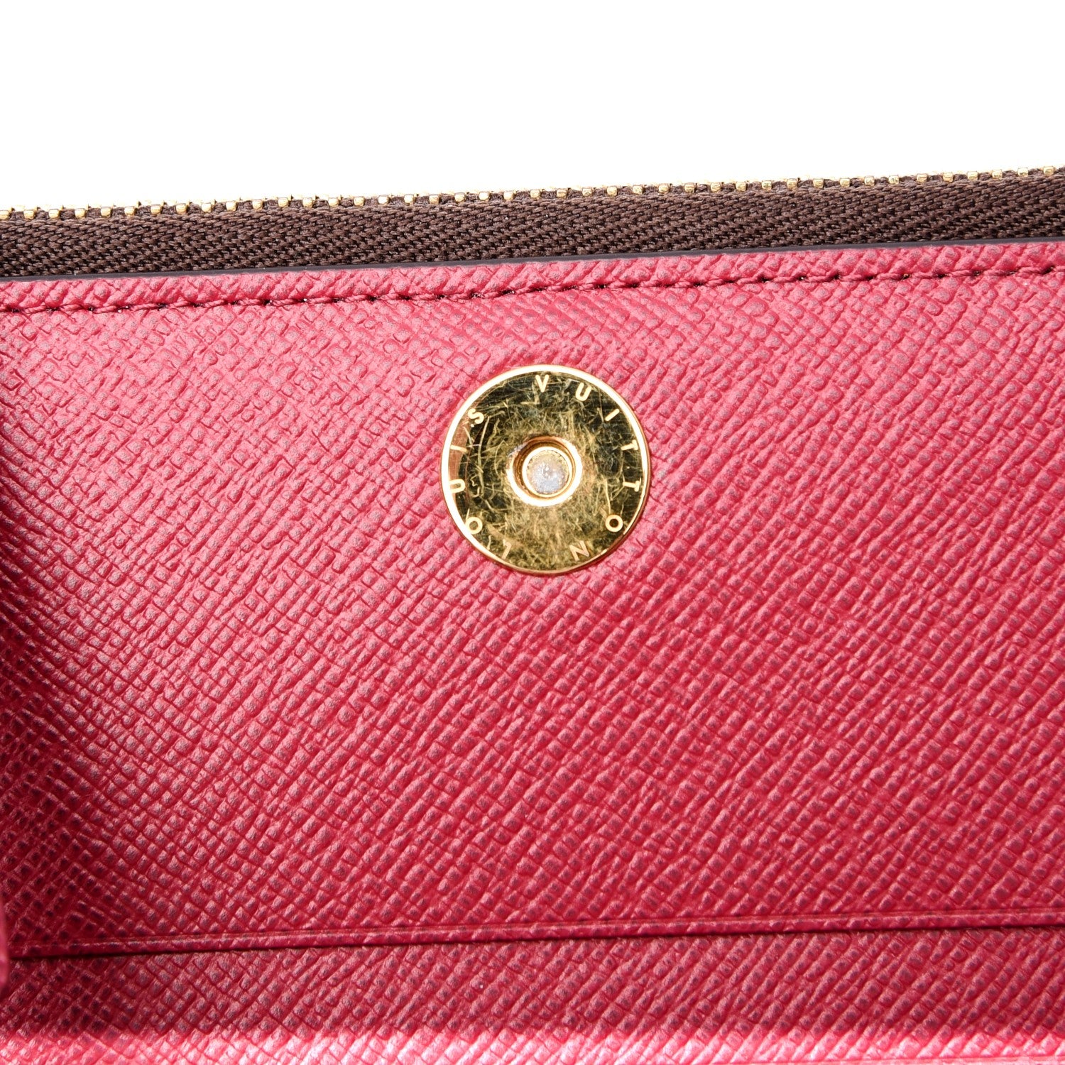 Louis Vuitton Monogram Adele Compact Wallet Fuchsia 7 of 7