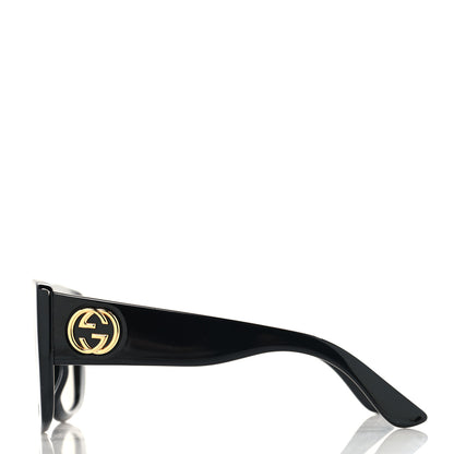 Gucci Acetate Square Frame Sunglasses GG0141S Black 3 of 8