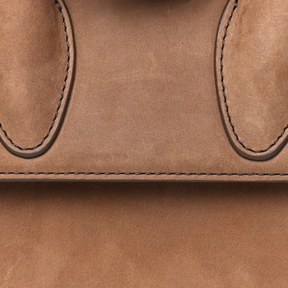 Jacquemus Suede Le Chiquito Noeud Brown 7 of 11