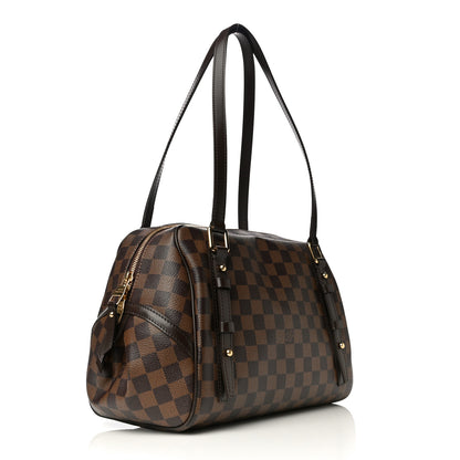 Louis Vuitton Damier Ebene Rivington GM 3 of 15