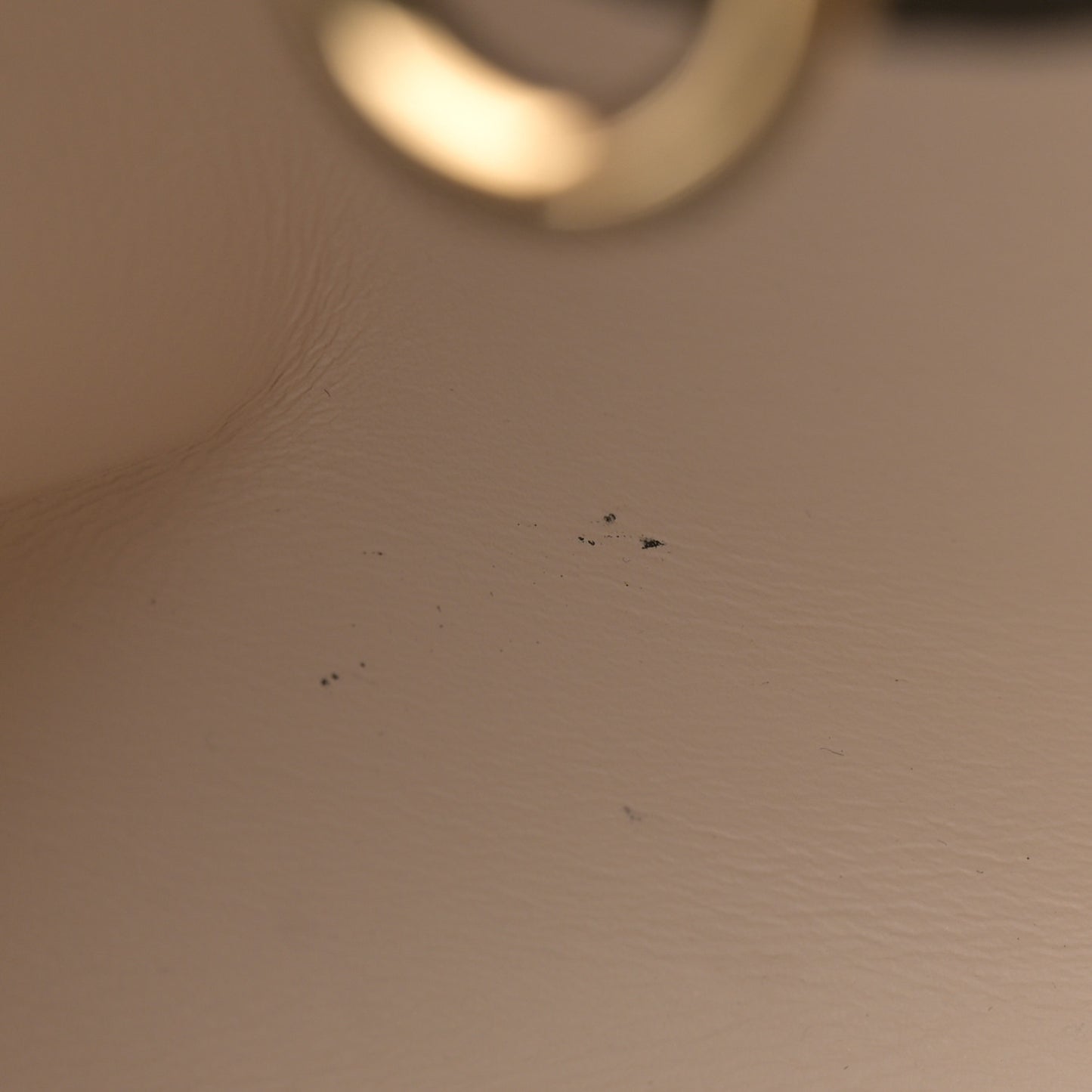 Taurillon Enamel Flower Padlock Chain Capucines BB Black