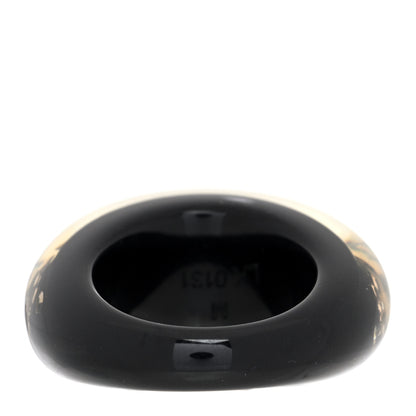 Louis Vuitton Resin Swarovski Crystal Inclusion Ring Black 3 of 4