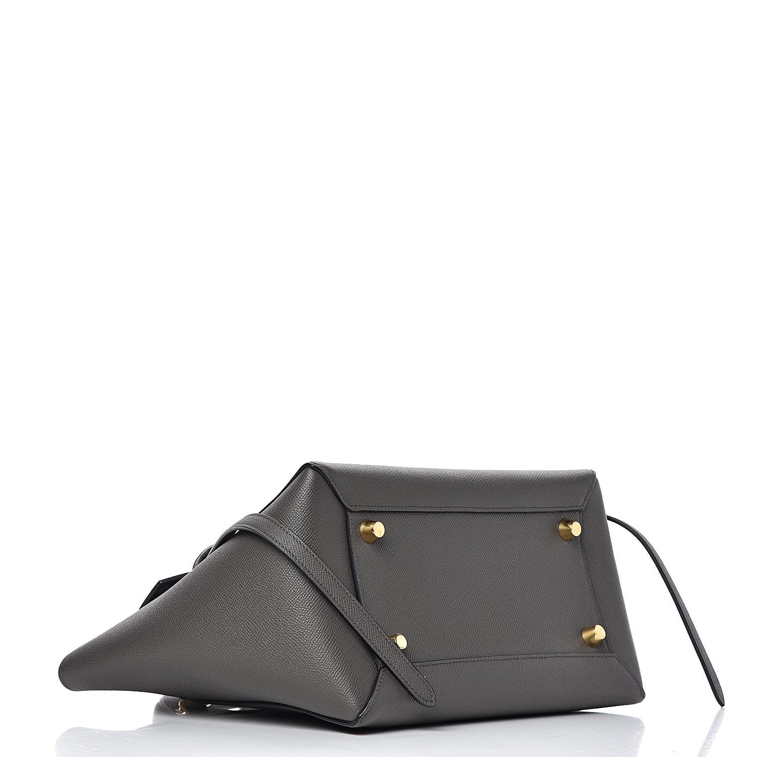 Celine Drummed Calfskin Small Belt Bag Grey 4 of 12