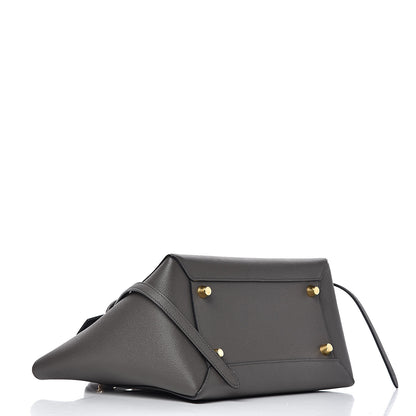 Celine Drummed Calfskin Small Belt Bag Grey 4 of 12