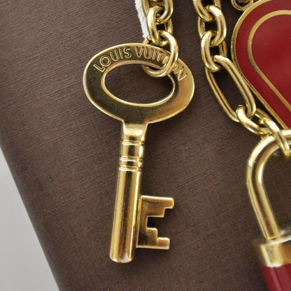 Louis Vuitton PTE Cles Cadenas Key Holder Red 6 of 8