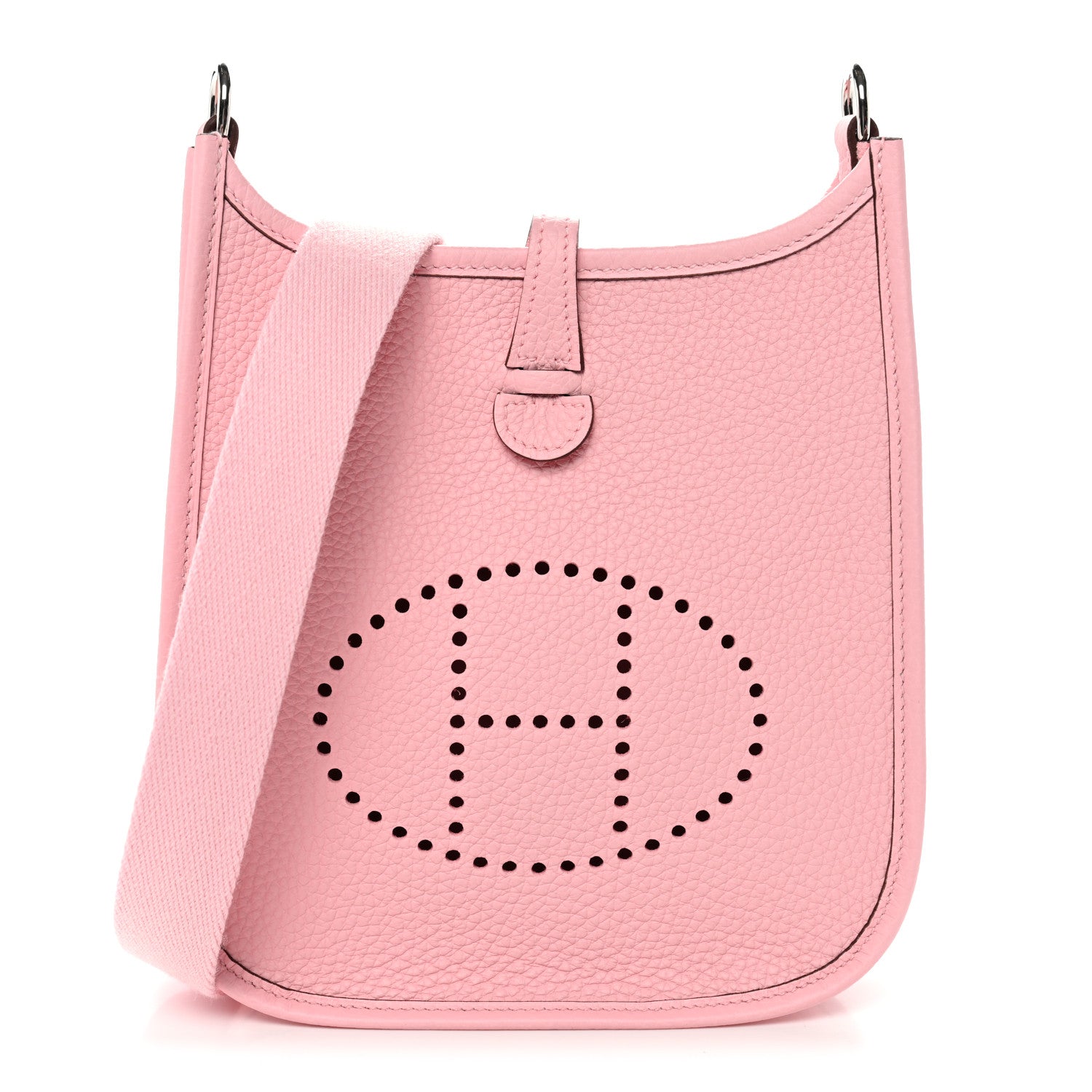 Hermes Taurillon Clemence Evelyne TPM Rose Sakura 1 of 11