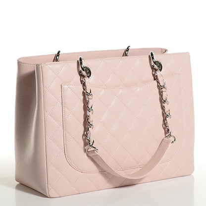 Chanel Caviar Grand Shopping Tote GST Light Pink 3 of 7