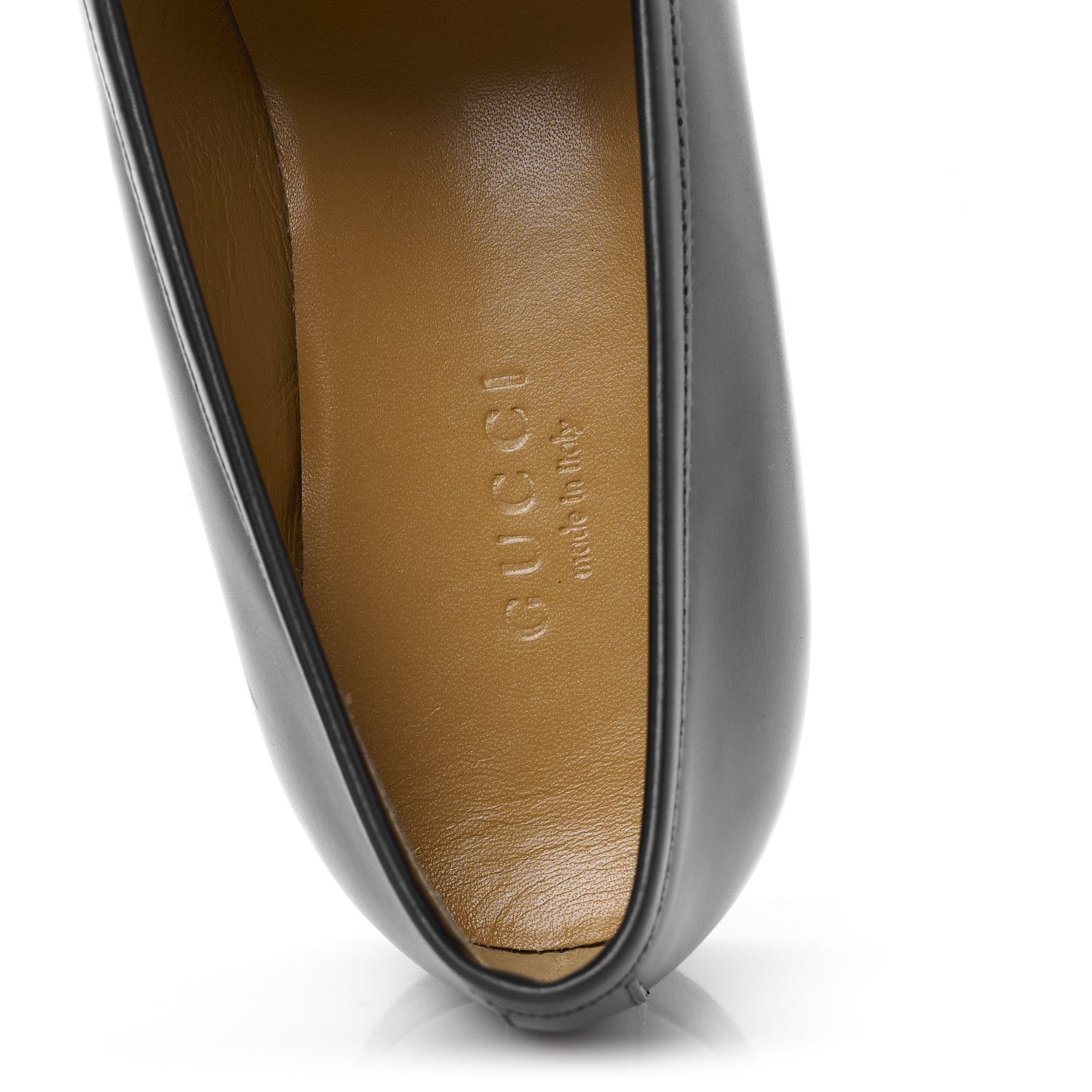 Calfskin Womens Jordaan Loafers 36.5 Black