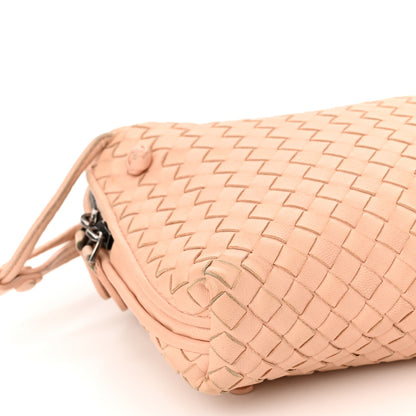 Bottega Veneta Nappa Intrecciato Nodini Crossbody Messenger Nude 10 of 15