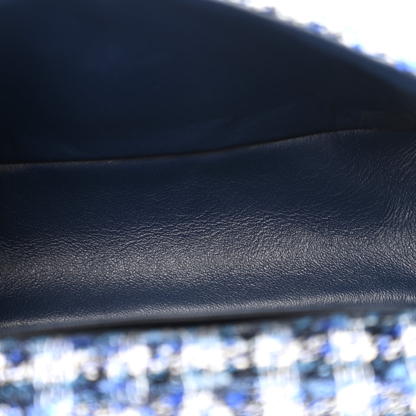 Tweed Quilted 2.55 Reissue Mini Flap Blue