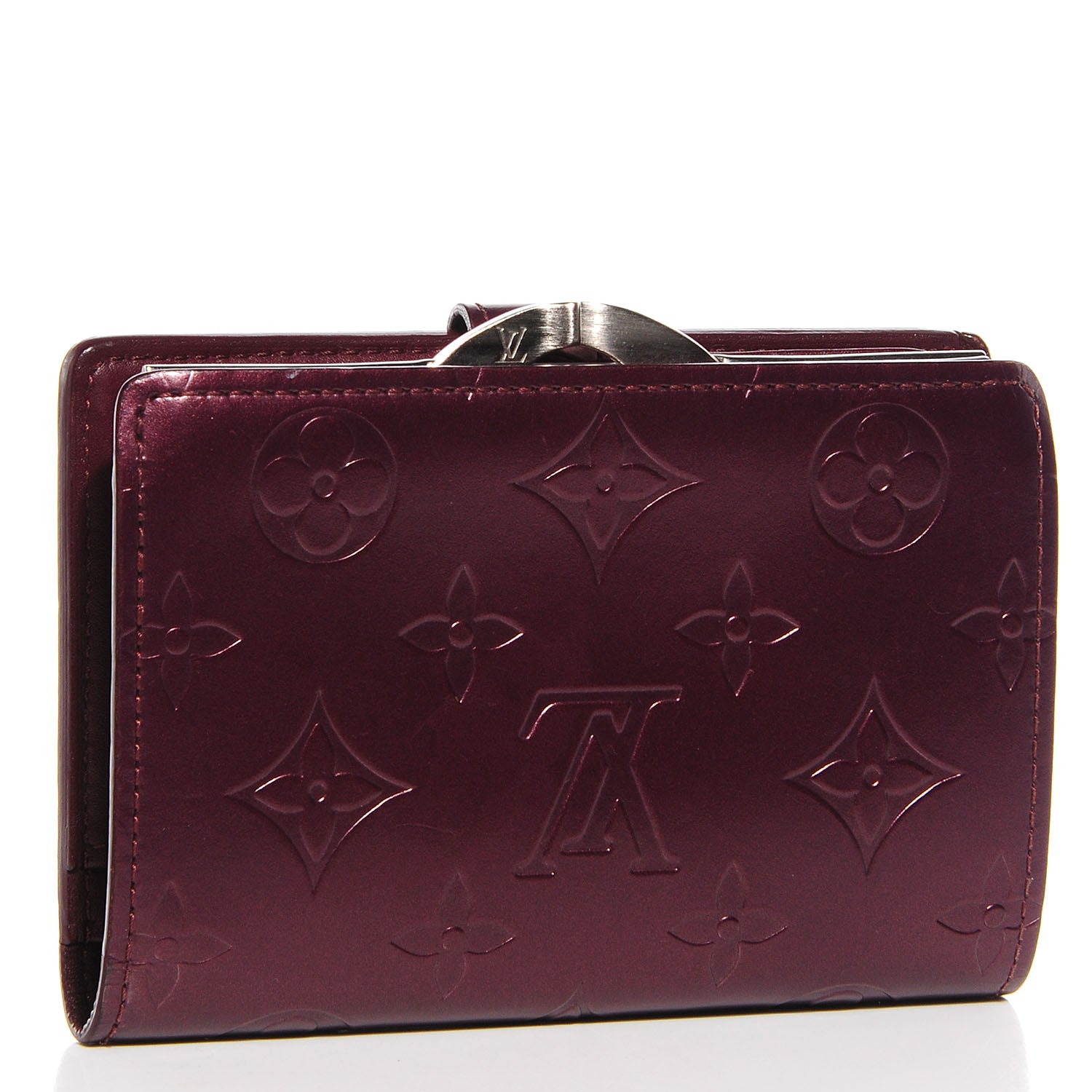 Louis Vuitton Mat French Purse Wallet Violet 2 of 6
