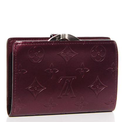 Louis Vuitton Mat French Purse Wallet Violet 2 of 6