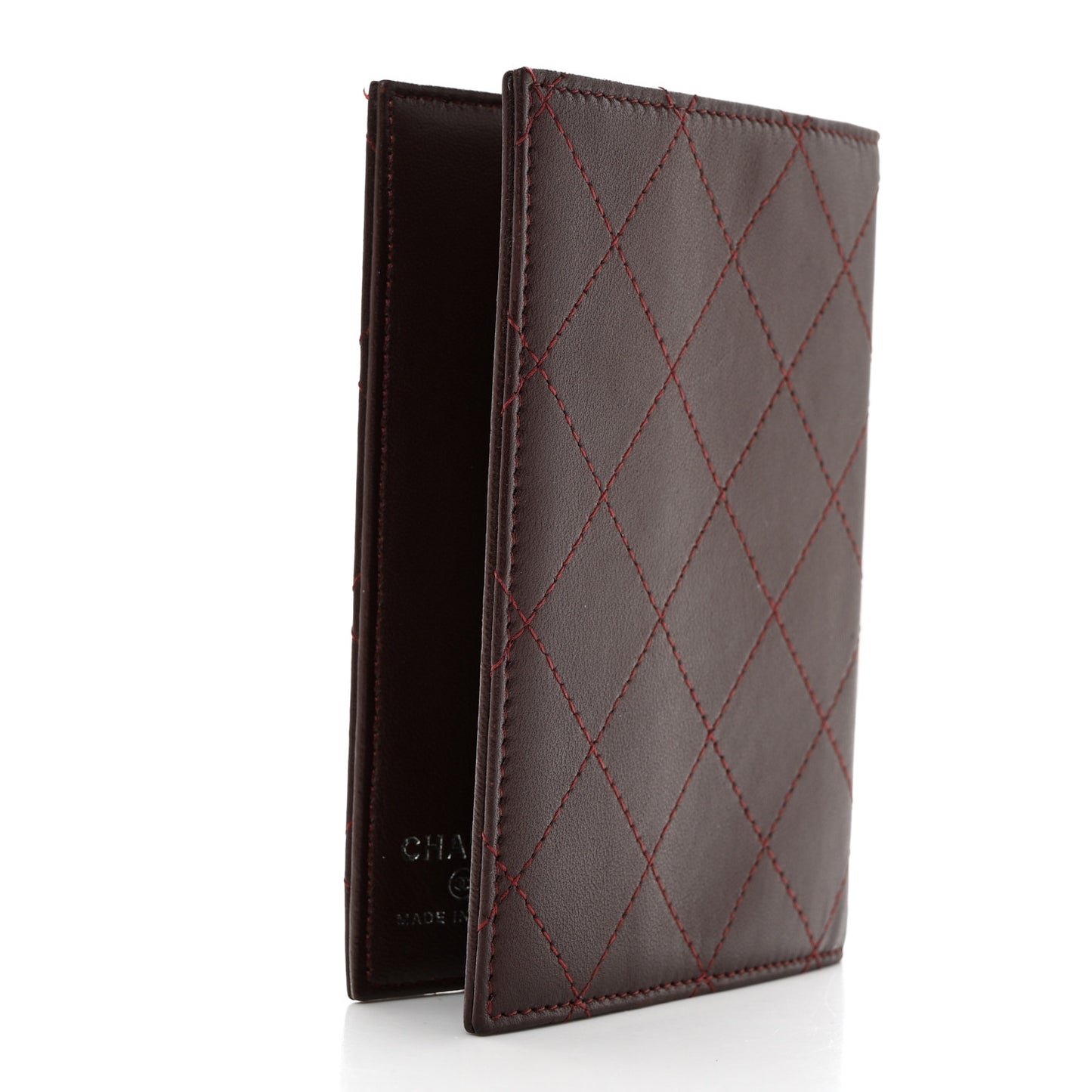 Travel Wallet Passport Insert Burgundy