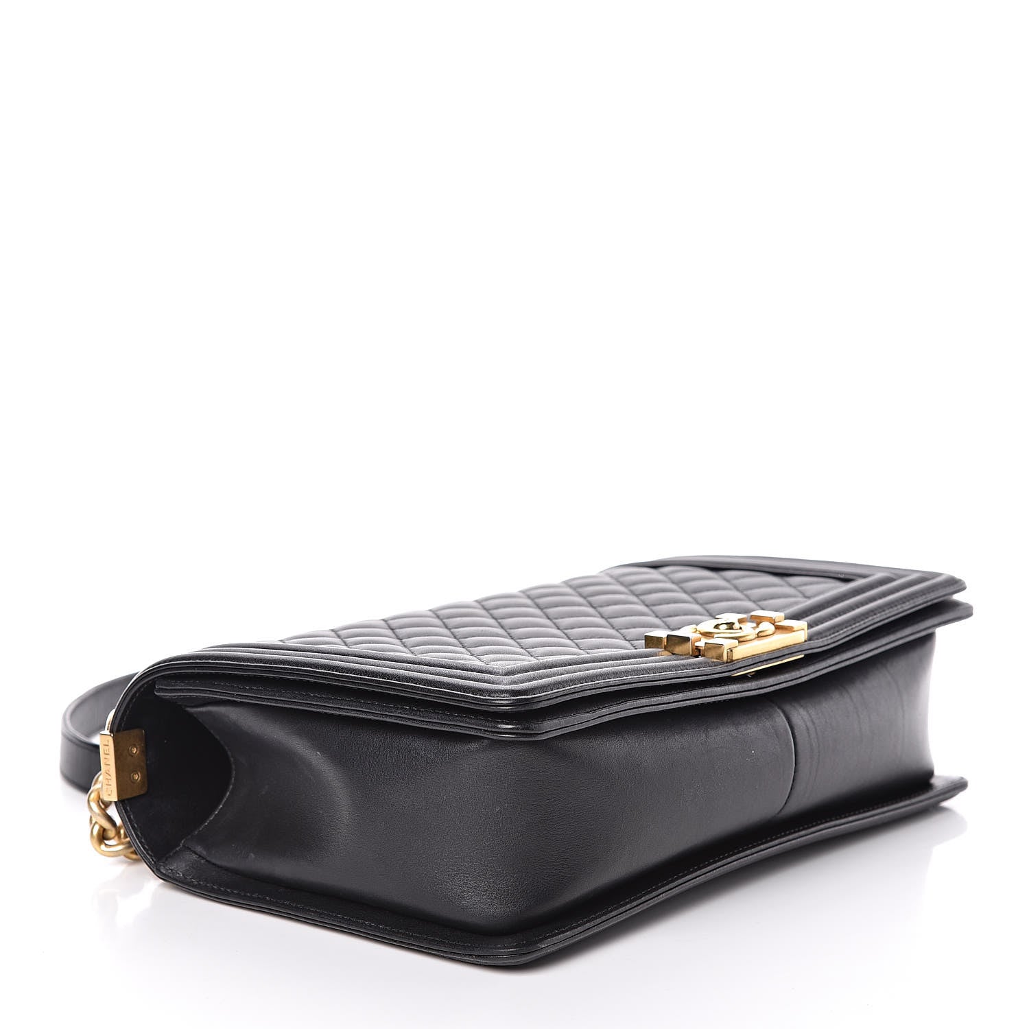 Chanel Calfskin Quilted New Medium Boy Flap Black 4 of 16