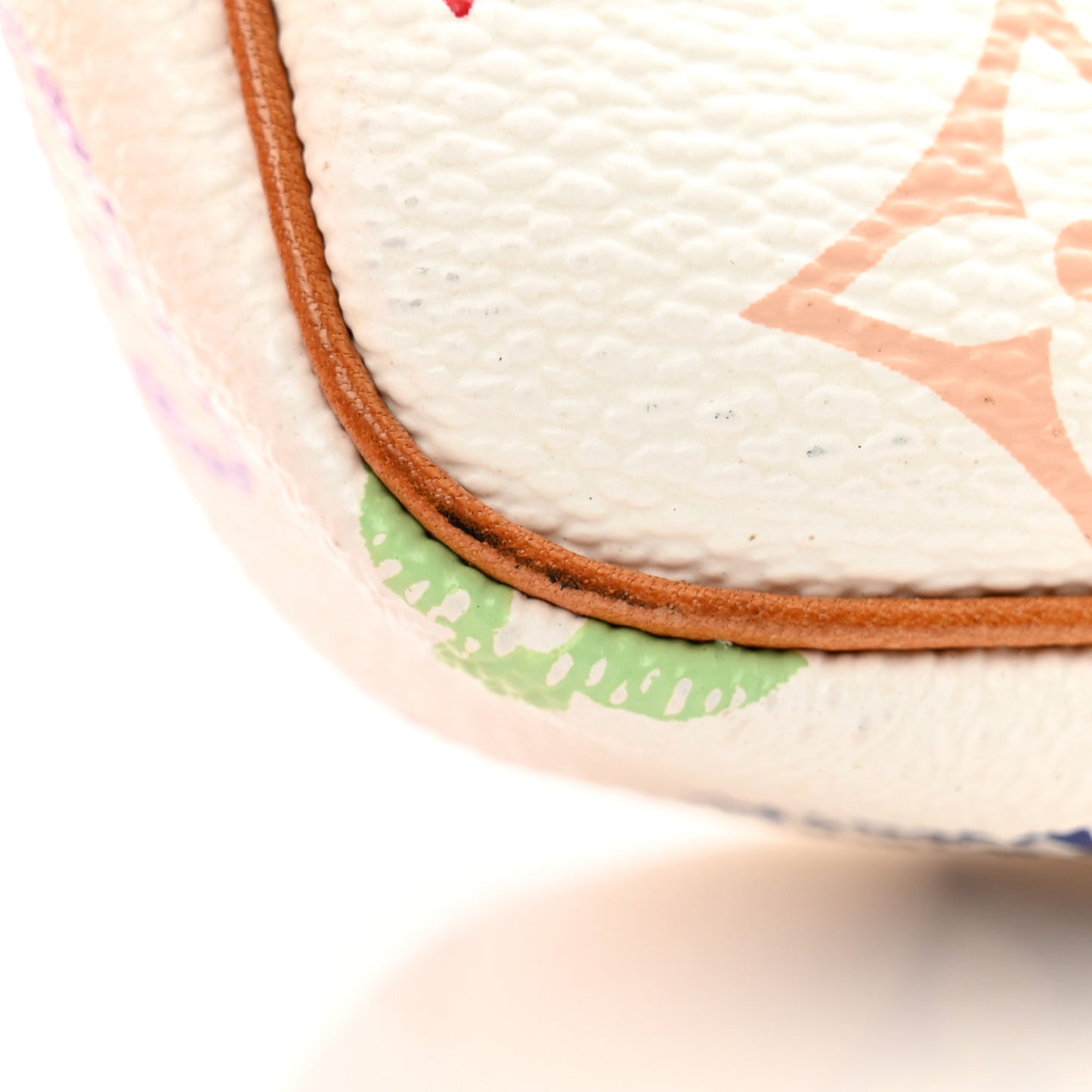 Monogram Multicolor Pochette Accessories White