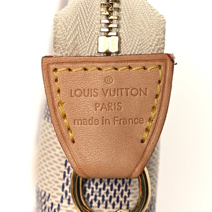 Louis Vuitton Damier Azur Mini Pochette Accessories 6 of 10