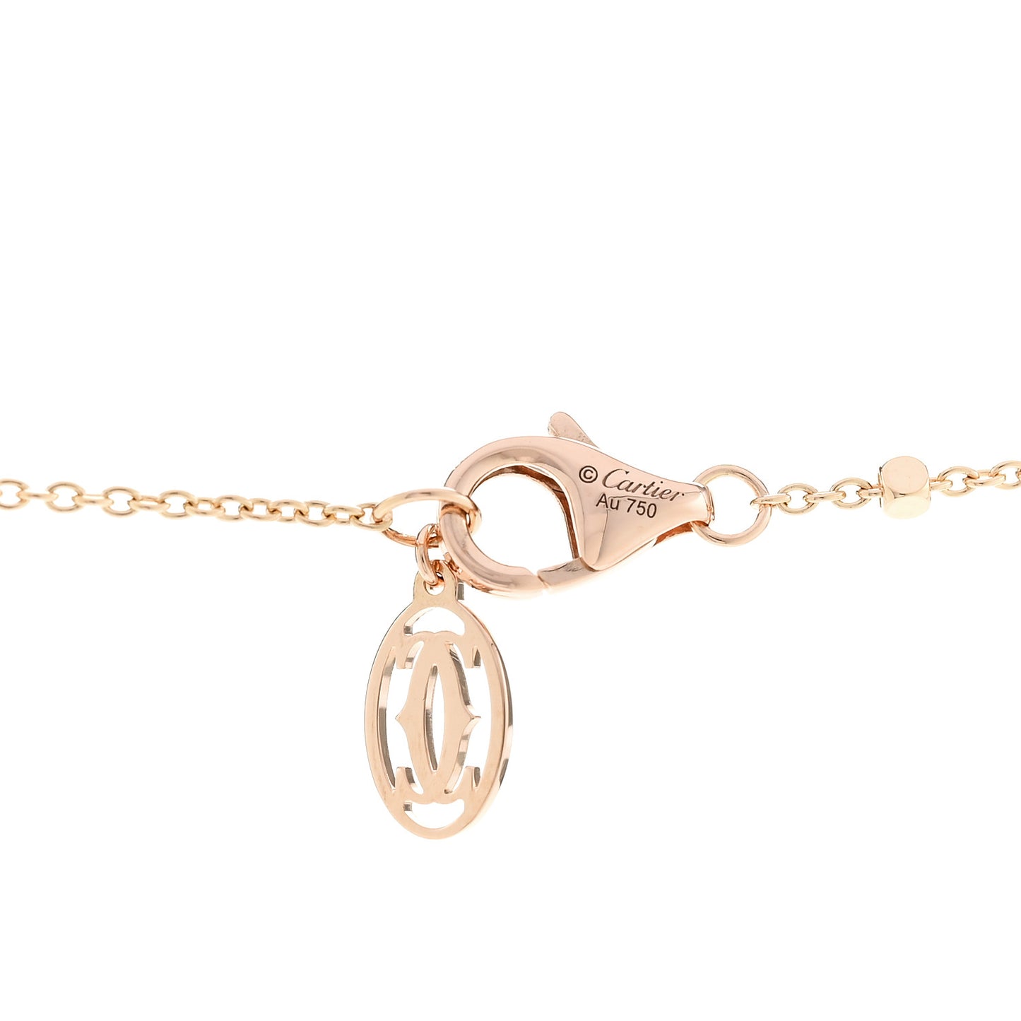 18K Pink Gold Small Clash de Cartier Necklace