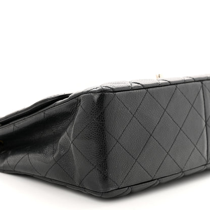 Chanel Caviar Quilted Jumbo Single Flap Black 9 of 11