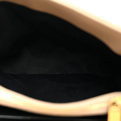 Saint Laurent Calfskin Y Quilted Monogram Small Loulou Chain Satchel Dark Beige 5 of 11