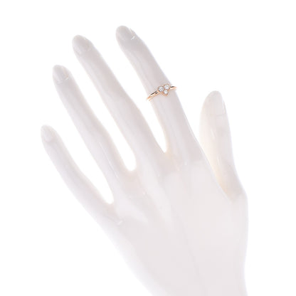 Tiffany 18K Rose Gold Diamond Hearts Ring 4 2 of 5