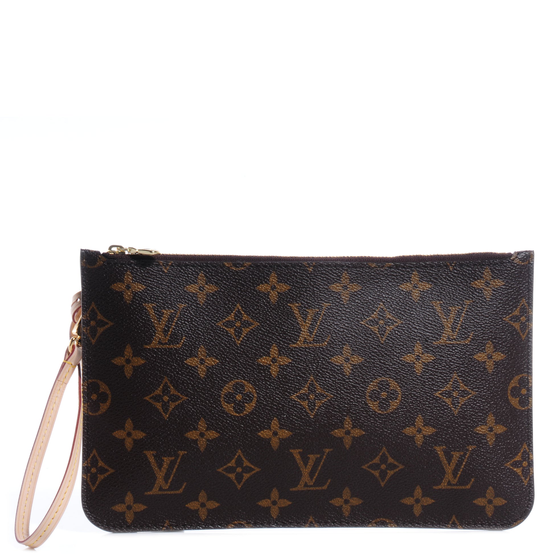 Louis Vuitton Monogram Neverfull MM GM Pochette Fuchsia 1 of 7