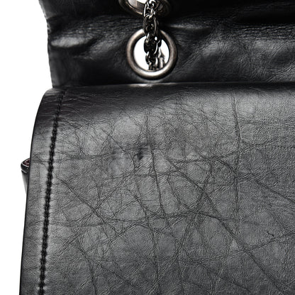 Chanel Aged Calfskin Quilted 2.55 Reissue 227 Flap Black 15 of 16