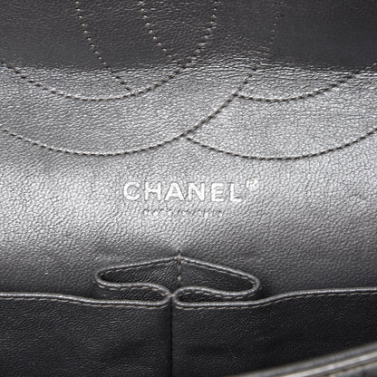 Chanel Metallic Aged Calfskin Quilted 2.55 Reissue 228 Flap Silver 6 of 11
