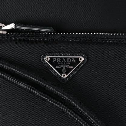 Prada Tessuto Re-Nylon Double Pouch Black 8 of 10