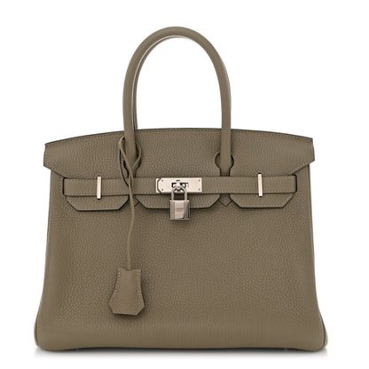 Hermes Togo Birkin 30 Sauge 1 of 12