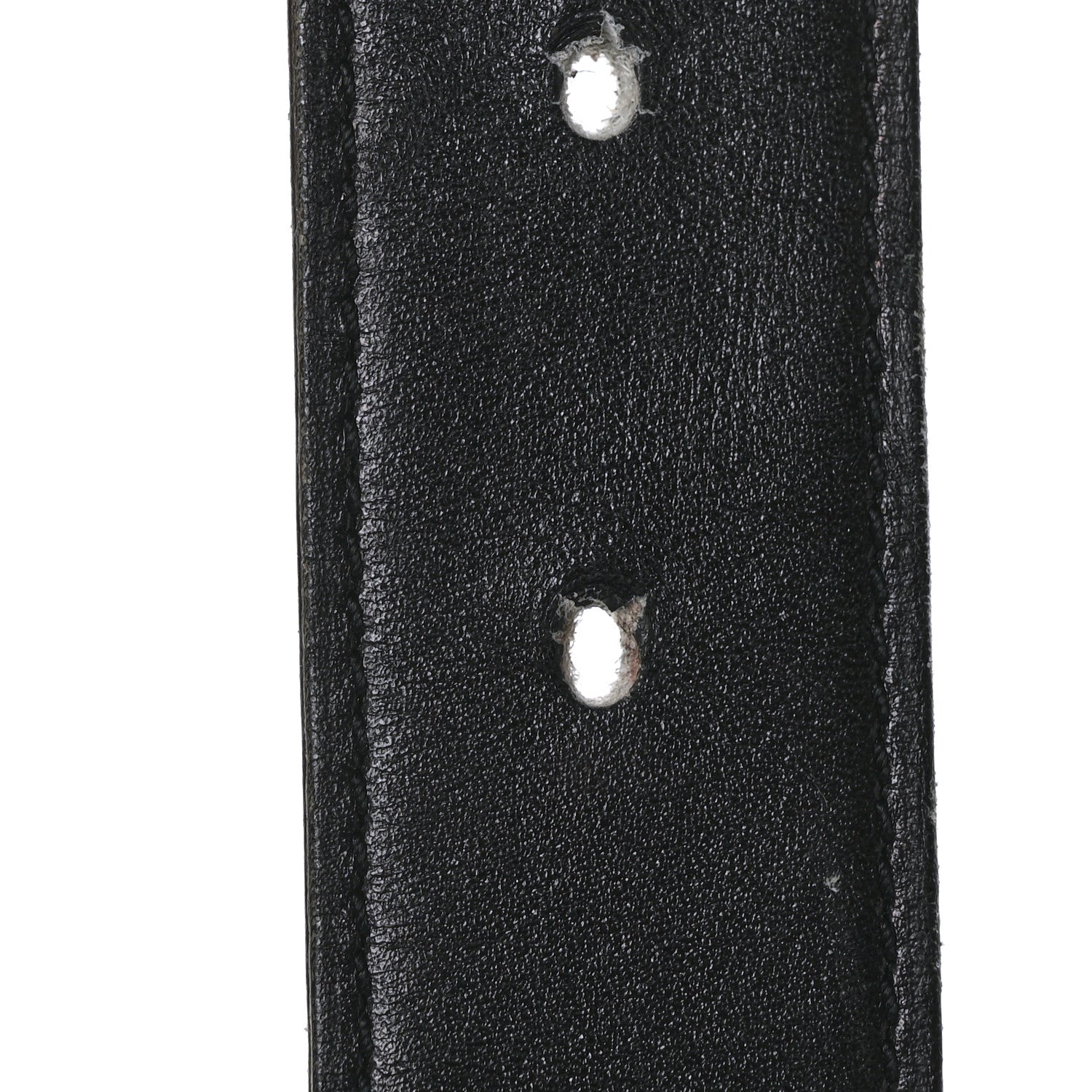 Hermes Swift Togo 32mm H Belt 95 Black Chocolate 6 of 6