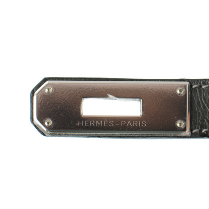 Hermes Ostrich Birkin 30 Graphite 19 of 27