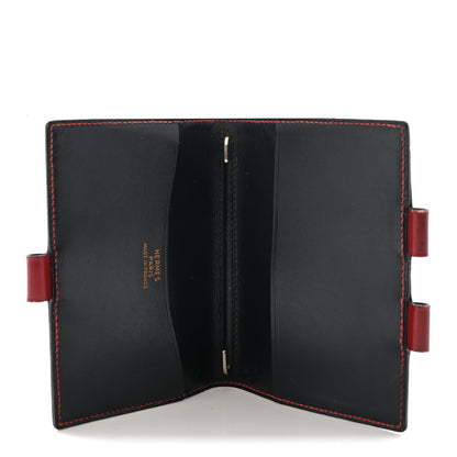 Hermes Box Vision Agenda Cover PM Rouge Vif Black 5 of 6