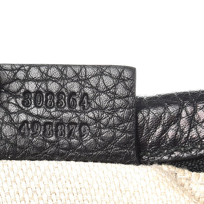 Gucci Pebbled Calfskin Small Soho Disco Bag Black 7 of 8