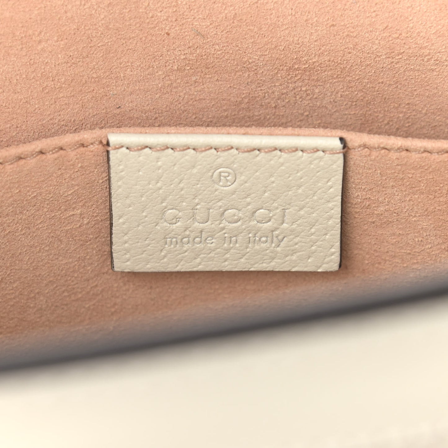 GG Supreme Monogram Flora Web Small Ophidia Chain Shoulder Bag White