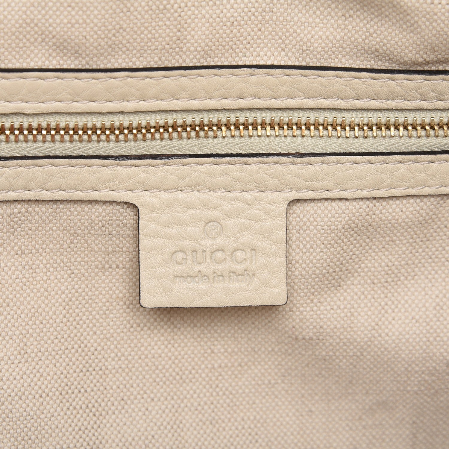 Gucci Calfskin Vintage Web Medium Boston Mystic White 7 of 8