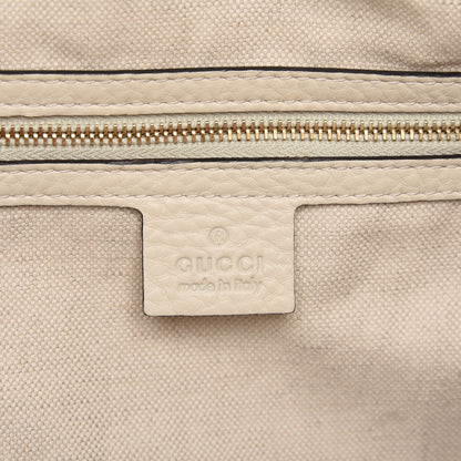 Gucci Calfskin Vintage Web Medium Boston Mystic White 7 of 8