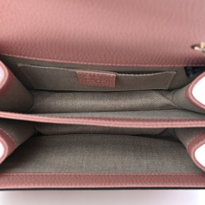 Gucci Dollar Calfskin Small Interlocking G Shoulder Bag Soft Pink 5 of 9