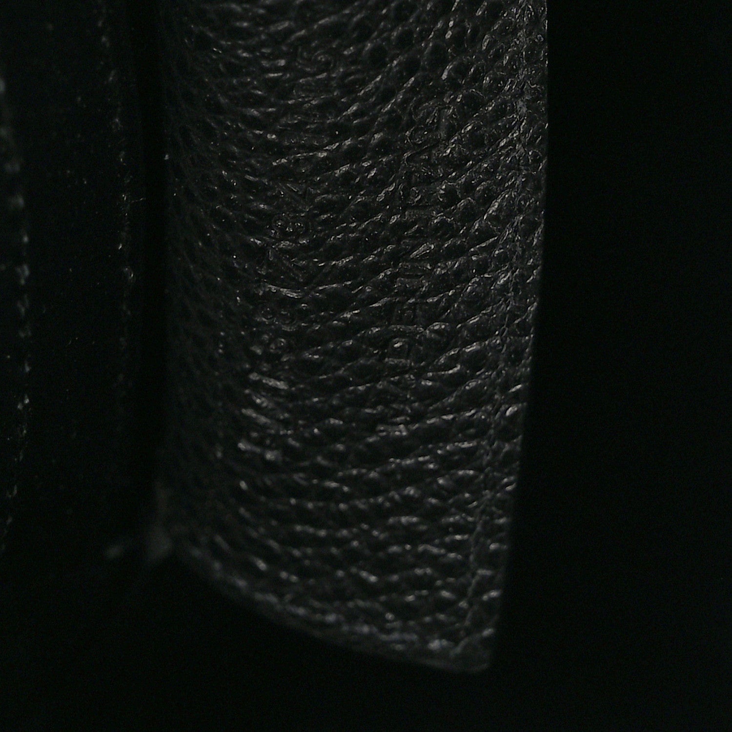 Saint Laurent Grained Calfskin Medium Emmanuelle Bucket Bag Black 7 of 10