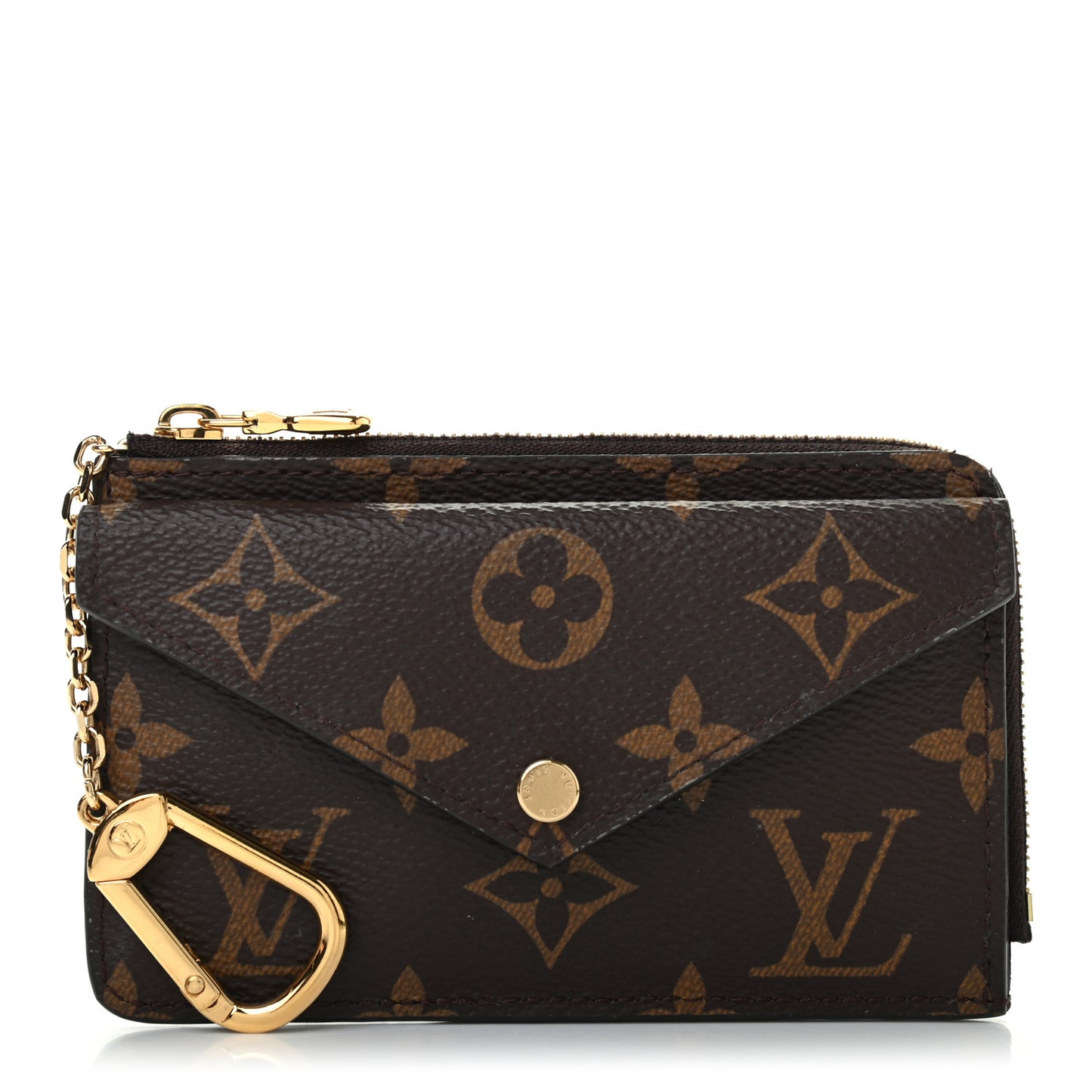 Monogram Recto Verso Card Holder Black