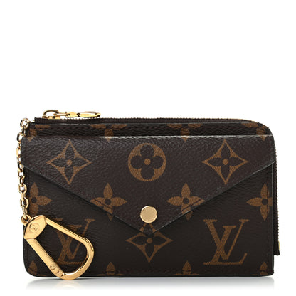 Louis Vuitton Monogram Recto Verso Card Holder Black 1 of 6