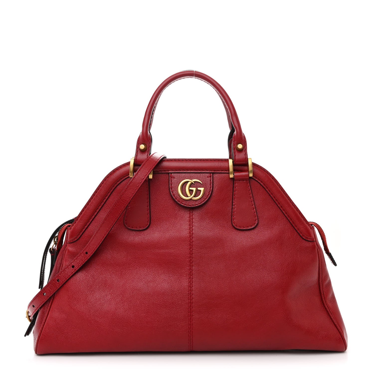 Gucci Piuma Lux Energy Medium Re(Belle) Top Handle Bag Romantic Cerise 1 of 11