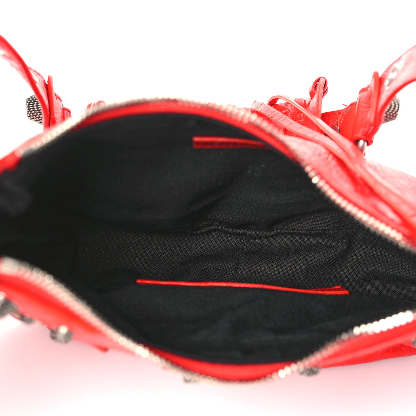 Agneau Arena Le Cagole Shoulder Bag XS Tomato Red