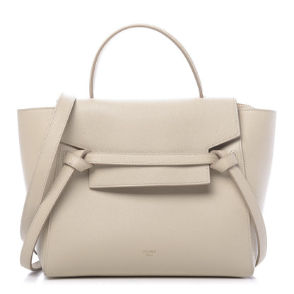 Celine Grained Calfskin Micro Belt Bag Linen 1 of 12